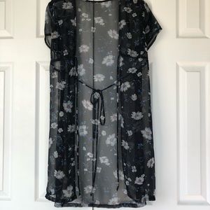 Sheer Floral Cover